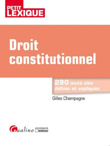 Droit constitutionnel