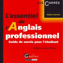 L'essentiel de l'anglais professionnel