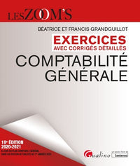 Exercices avec corrigés détaillés - Comptabilité générale