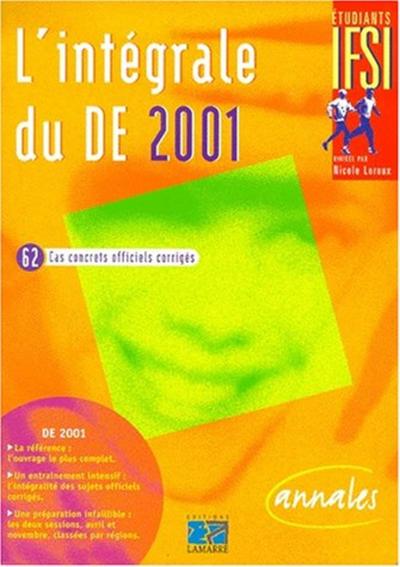 L'intégrale du D.E. 2001