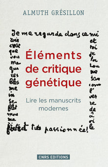 Eléments de critique génétique