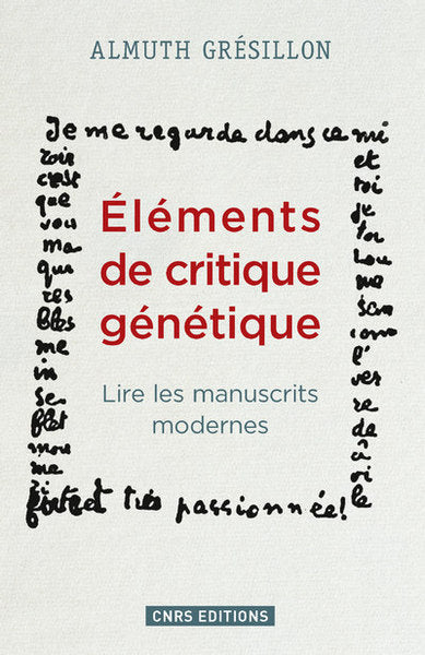 Eléments de critique génétique