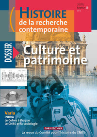 Histoire de la recherche contemporaine