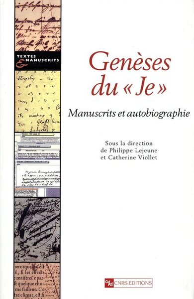 Genèses du je