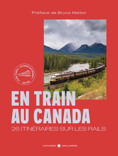 En train au Canada