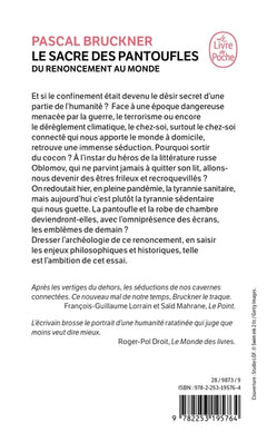 Le sacre des pantoufles