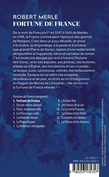 Fortune de France (Fortune de France, Tome 1)