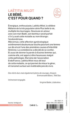 Le bébé, c'est pour quand ?