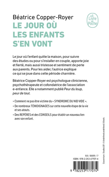 Le jour où les enfants s'en vont