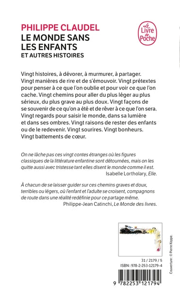 Le Monde sans les enfants et autres histoires