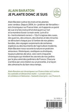 Je plante donc je suis