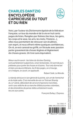 Encyclopédie capricieuse du tout et du rien