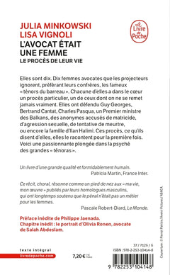 L'avocat était une femme