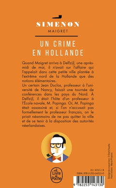 Un crime en Hollande