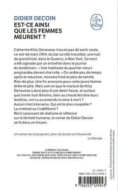 Est-ce ainsi que les femmes meurent ? (au cinéma : 38 témoins)
