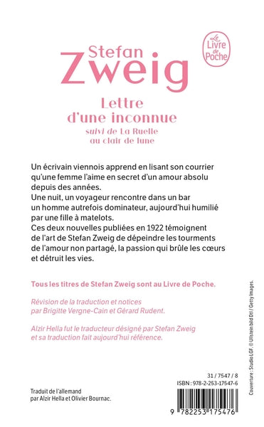 Lettre d'une inconnue