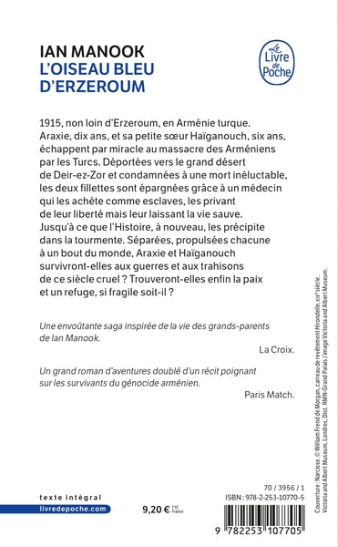 L'oiseau bleu d'Erzeroum