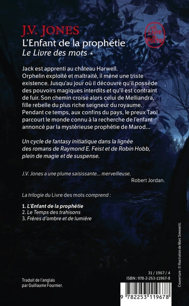 L'Enfant de la prophétie (Le Livre des mots, Tome 1)