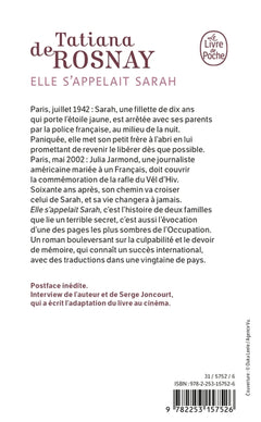 elle s'appelait sarah