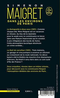 Maigret dans les environs de Paris (2 titres)