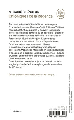Chroniques de la Régence