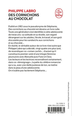 Des cornichons au chocolat