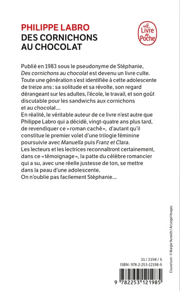 Des cornichons au chocolat