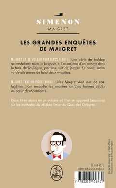 Les Grandes Enquêtes de Maigret (2 titres)