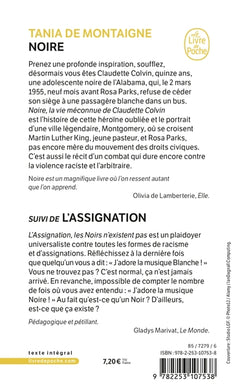 Noire, suivi de l'Assignation