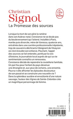 La promesse des sources