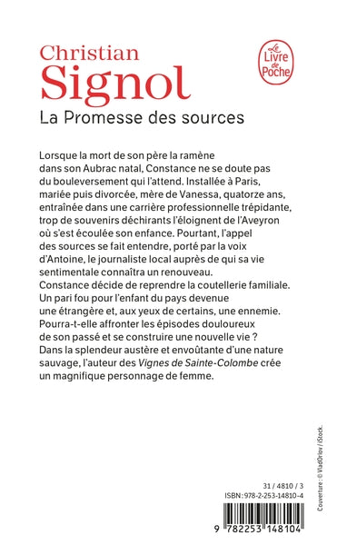 La promesse des sources