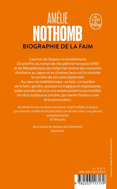 biographie de la faim