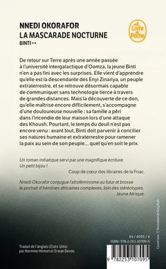 La Mascarade nocturne (Binti, Tome 2)