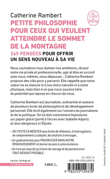 Petite philosophie pour ceux qui veulent atteindre le sommet de la montagne