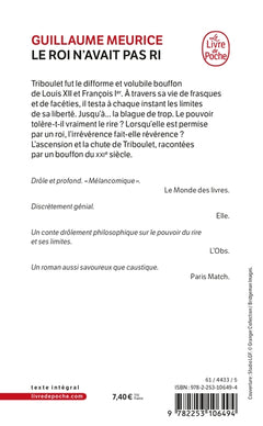 Le roi n'avait pas ri