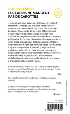 Les lapins ne mangent pas de carottes