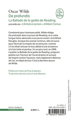 La Ballade de geôle de Reading/Poèmes