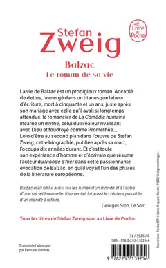 Balzac le roman de sa vie