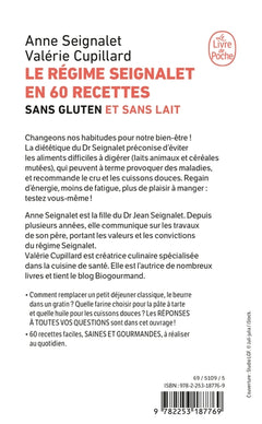 Le Régime Seignalet en 60 recettes sans gluten et sans lait