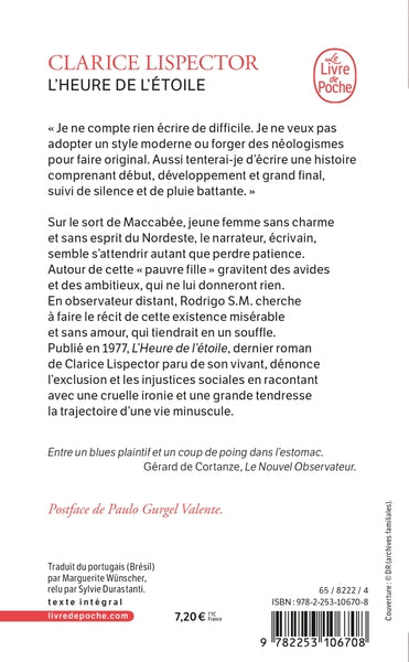 L'heure de l'étoile