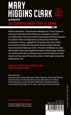 M.Higgins Clark présente : Au commencement était le crime