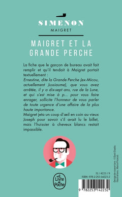 Maigret et la grande perche