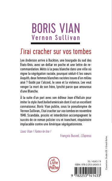 J'irai cracher sur vos tombes