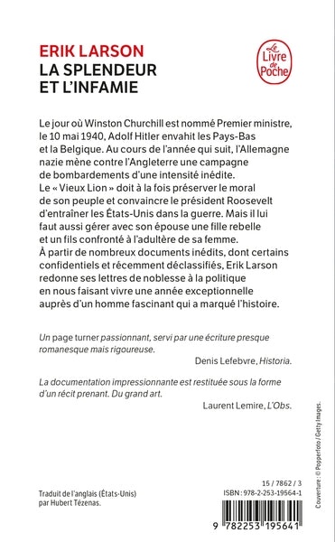 La Splendeur et l'infamie