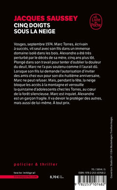 Cinq doigts sous la neige