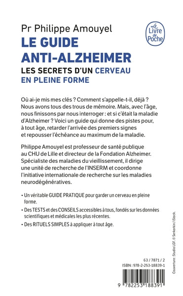 Le guide anti-alzheimer