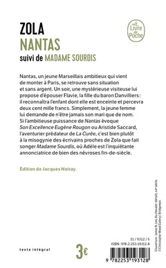 Nantas suivi de Madame Sourdis