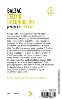 L'élixir de longue vie