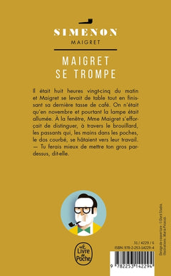Maigret se trompe