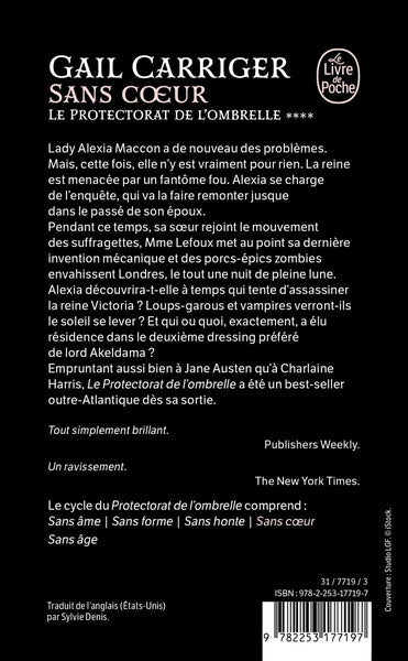 Sans coeur (Le Protectorat de l'ombrelle, Tome 4)